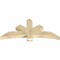 Ekena Millwork Alberta Rough Sawn Timber Gable Bracket, Douglas Fir, 60"W x 27"H x 4"D x 6"F, 11/12 Pitch GBW060X27X0406ALB00RDF - alternate 4
